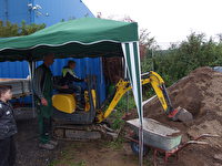 Bagger fahren